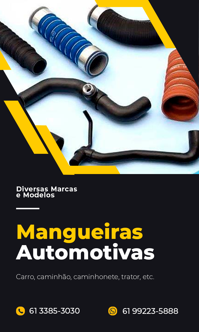 mangueiras automotivas no gama m Brasília Rolamentos
